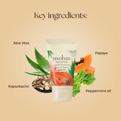 Moha Cosmetics Nourishment Massage Oil Foot Care Cream Combo