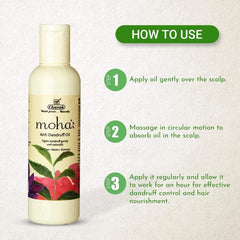 Moha Cosmetics Anti Dandruff Hair Oil