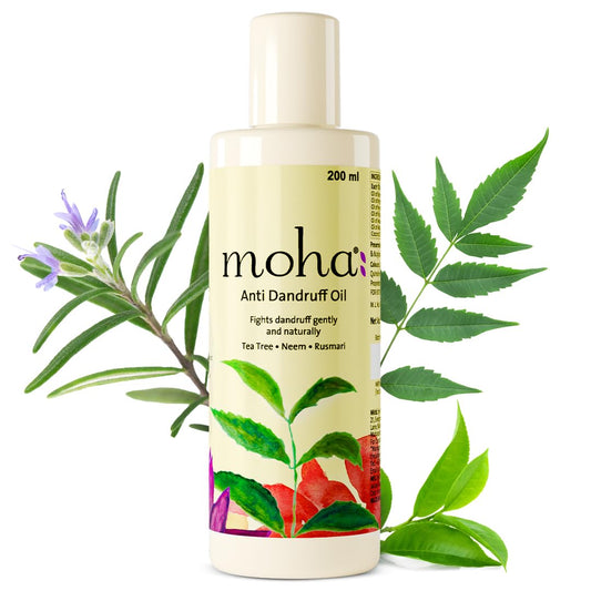 Moha Cosmetics Anti Dandruff Hair Oil