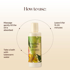 Moha Cosmetics Nourishment Massage Oil Foot Care Cream Combo