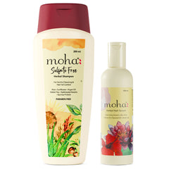 Moha Cosmetics Hair Shampoo and Serum Radiance Combo