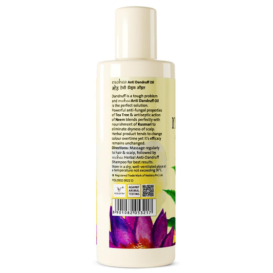 Moha Cosmetics Anti Dandruff Hair Oil