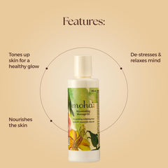 Moha Cosmetics Nourishment Massage Oil Foot Care Cream Combo