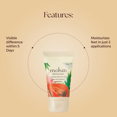 Moha Cosmetics Nourishment Massage Oil Foot Care Cream Combo