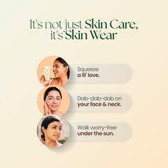 Moha Cosmetics Tinted Sunscreen Gel with SPF50 PA+++ 50g