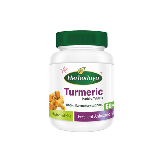 Skm Siddha Ayurveda Herbodaya Turmeric Haridra 550mg 60 Tablets