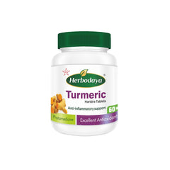 Skm Siddha Ayurveda Herbodaya Turmeric Haridra 550mg 60 Tablets