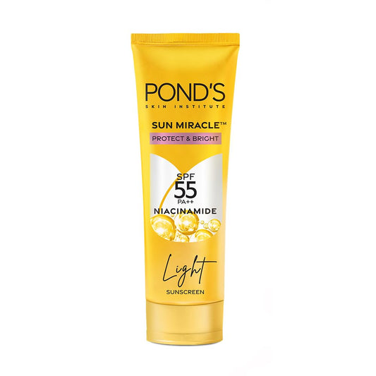 POND’S Cosmetics Sun Miracle SPF 55PA+++ Light Protect & Bright Sunscreen Cream