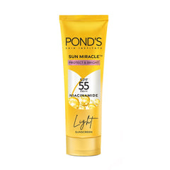 POND’S Cosmetics Sun Miracle SPF 55PA+++ Light Protect & Bright Sunscreen Cream