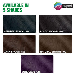 Godrej Rich Creme Hair Colour Natural Brown 4.00 (Pack of 4)