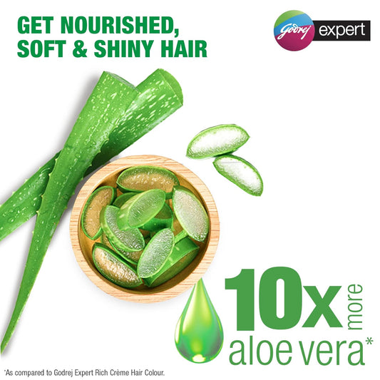 Godrej Rich Creme Hair Colour Natural Brown 4.00 (Pack of 4)
