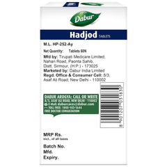 Dabur Ayurvedic Hadjod 60 Tablets