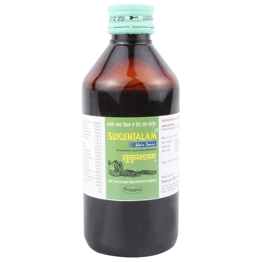 Nagarjun Ayurvedic Sukuntalam Hair Tonic Liquid