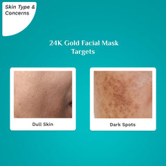 Pilgrim Cosmetics 24K Gold Facial Mask 50gm
