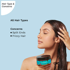 Pilgrim Cosmetics Argan Oil Hair Mask with White Lotus & Camellia 200.0 ml | 6.8 fl. oz
