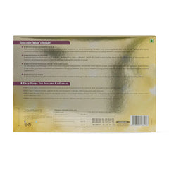 Lotus Herbals Cosmetics Radiant Gold Cellular Glow Salon Grade 4 Facial Kit